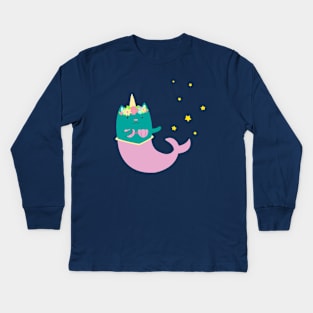 Catmarmaid Kids Long Sleeve T-Shirt